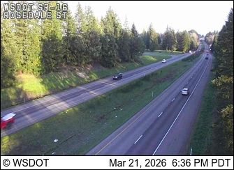Traffic Cam Gig Harbor: SR 16 at MP 13.2: Rosedale