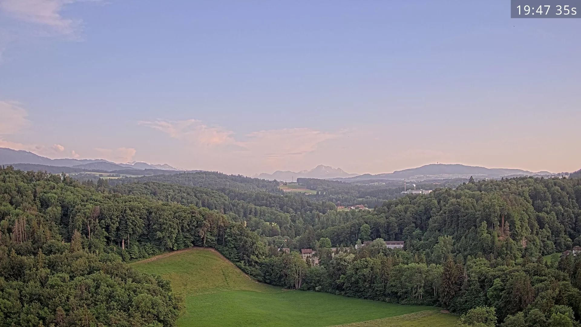 Glanewiler: Sarine Valley and Swiss Pre-Alps