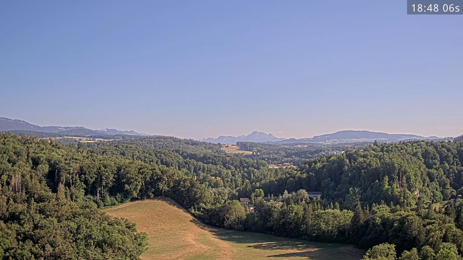 Glanewiler: Sarine Valley and Swiss Pre-Alps