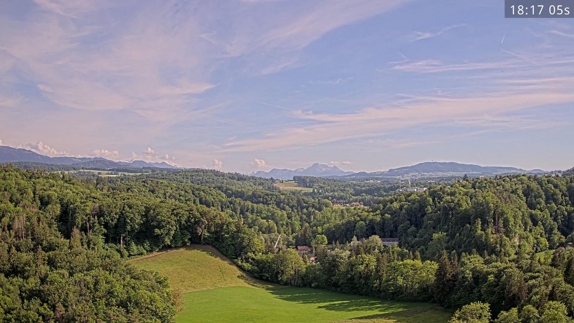 Glanewiler: Sarine Valley and Swiss Pre-Alps
