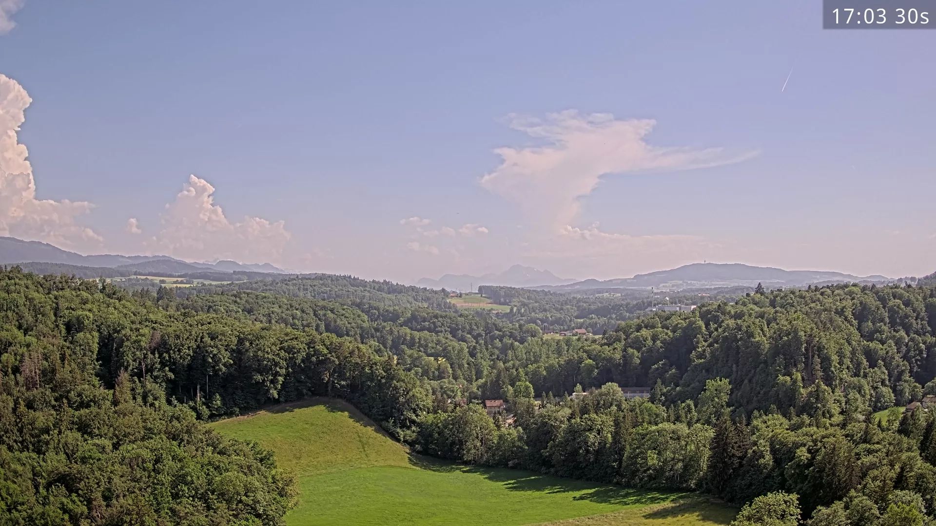 Glanewiler: Sarine Valley and Swiss Pre-Alps