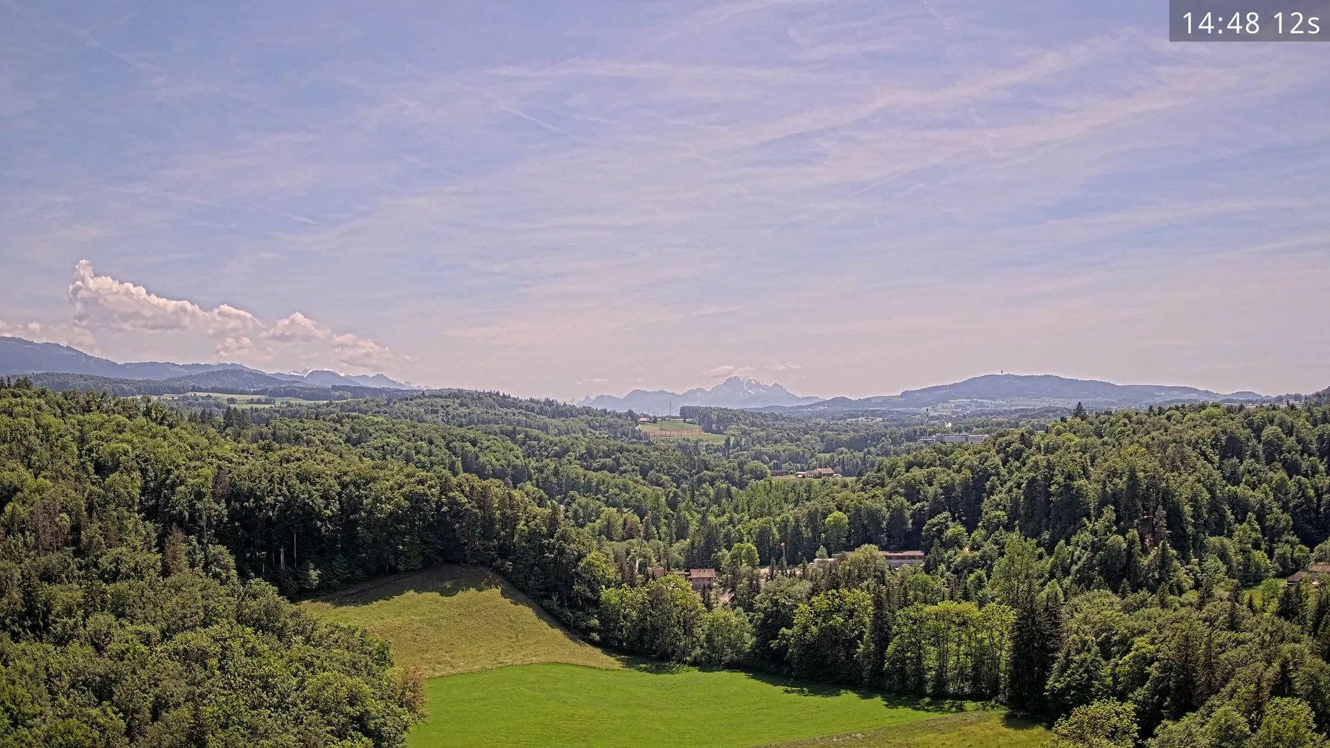 Glanewiler: Sarine Valley and Swiss Pre-Alps