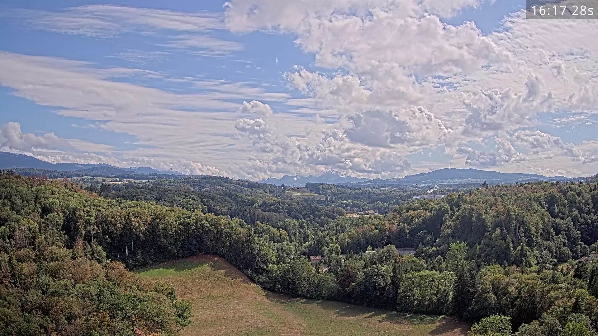 Glanewiler: Sarine Valley and Swiss Pre-Alps