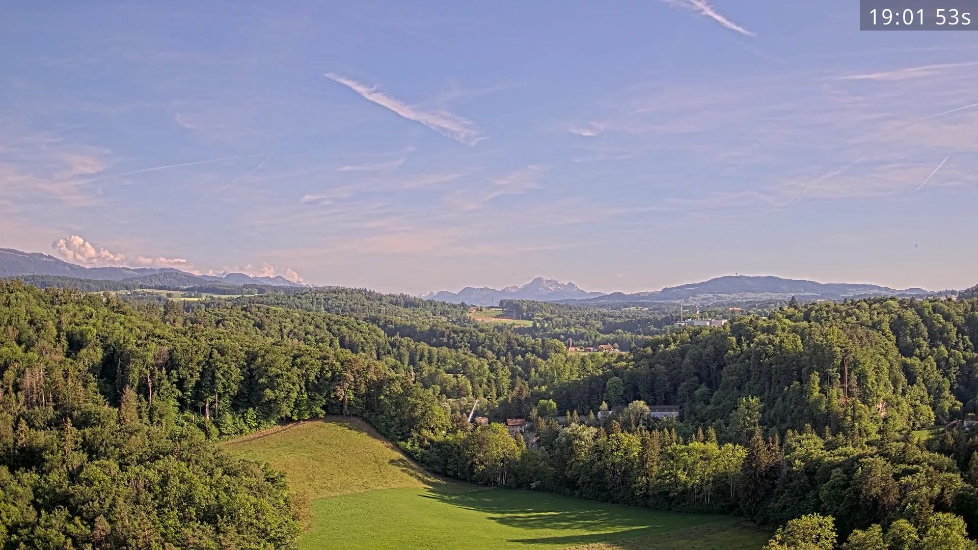 Glanewiler: Sarine Valley and Swiss Pre-Alps