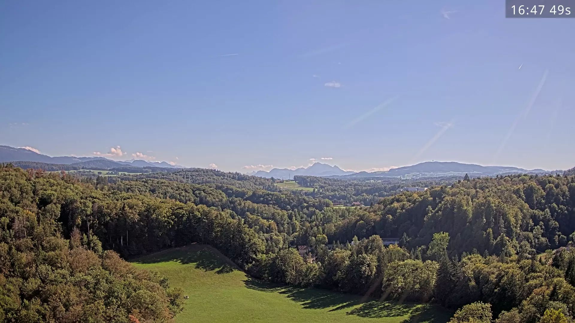 Glanewiler: Sarine Valley and Swiss Pre-Alps