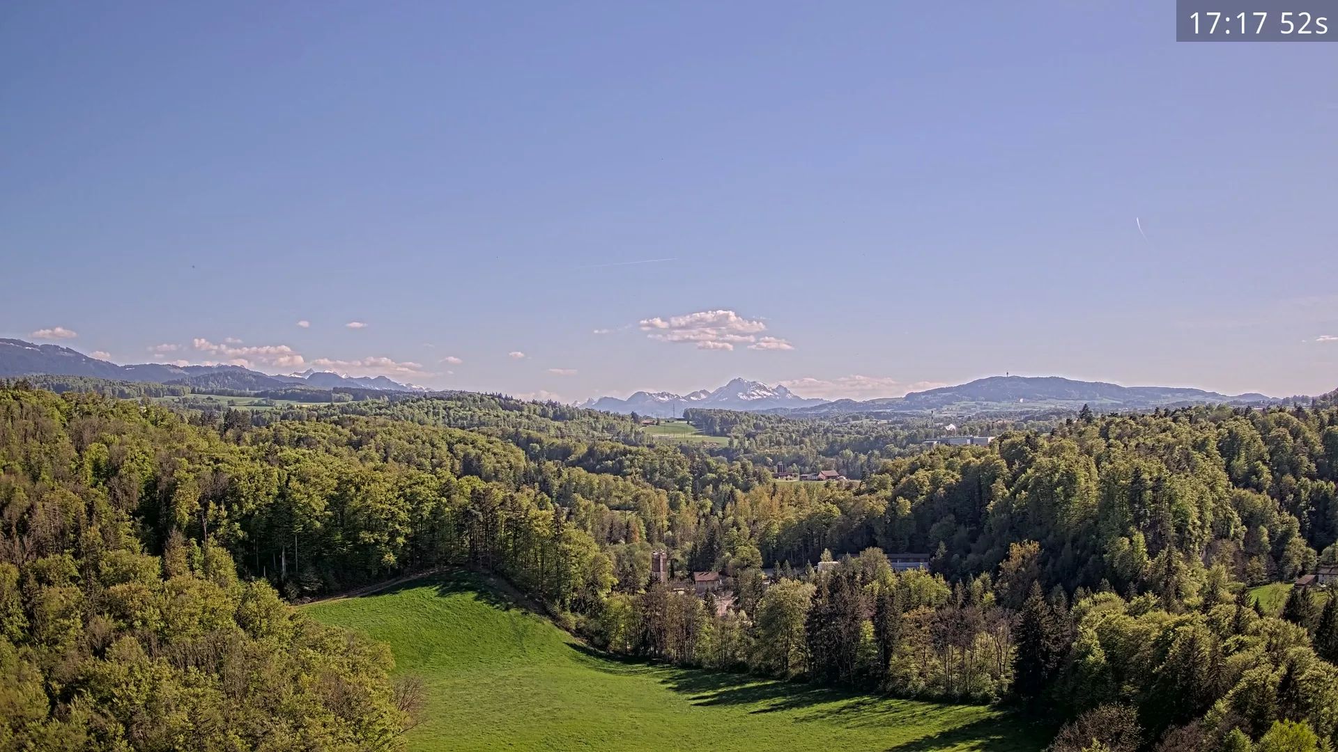 Glanewiler: Sarine Valley and Swiss Pre-Alps