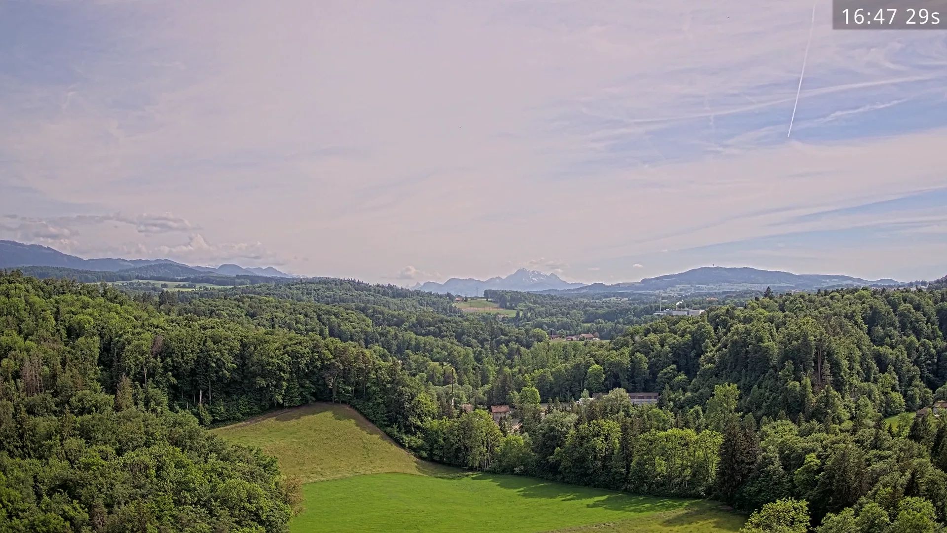 Glanewiler: Sarine Valley and Swiss Pre-Alps