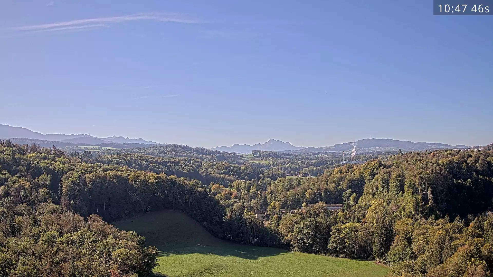 Glanewiler: Sarine Valley and Swiss Pre-Alps
