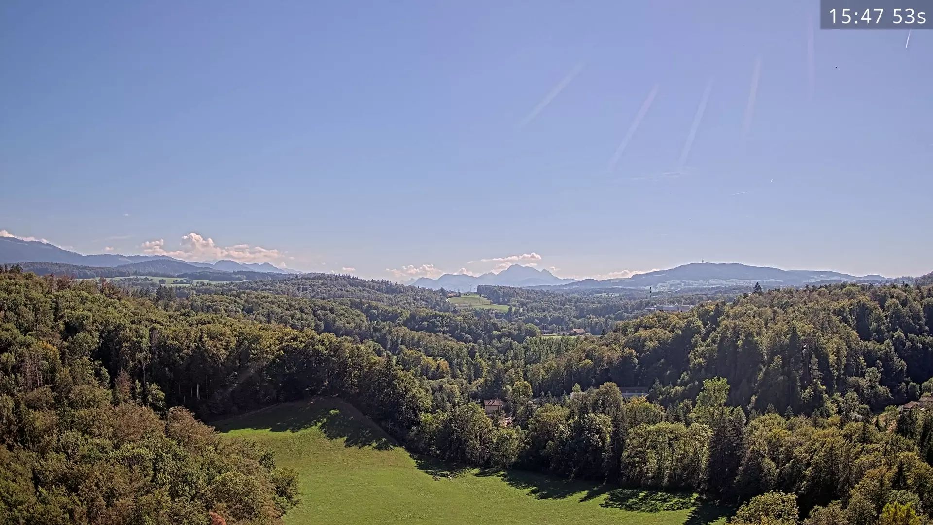 Glanewiler: Sarine Valley and Swiss Pre-Alps