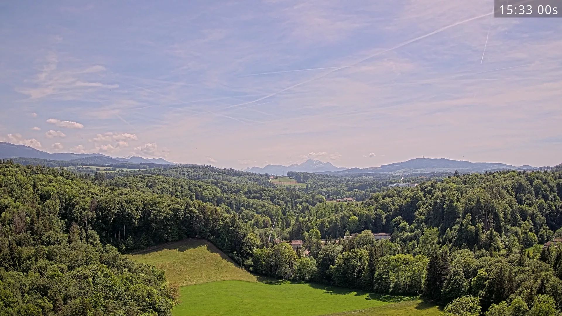 Glanewiler: Sarine Valley and Swiss Pre-Alps