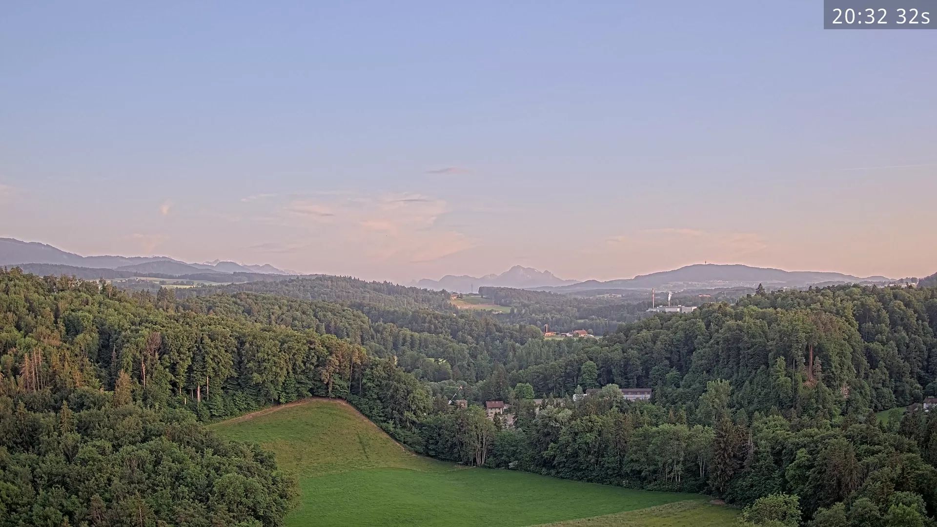 Glanewiler: Sarine Valley and Swiss Pre-Alps