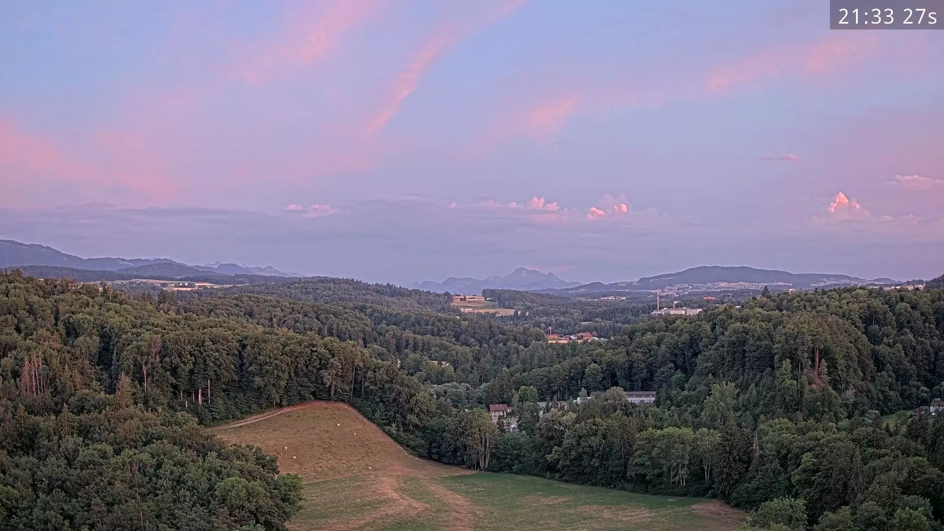 Glanewiler: Sarine Valley and Swiss Pre-Alps