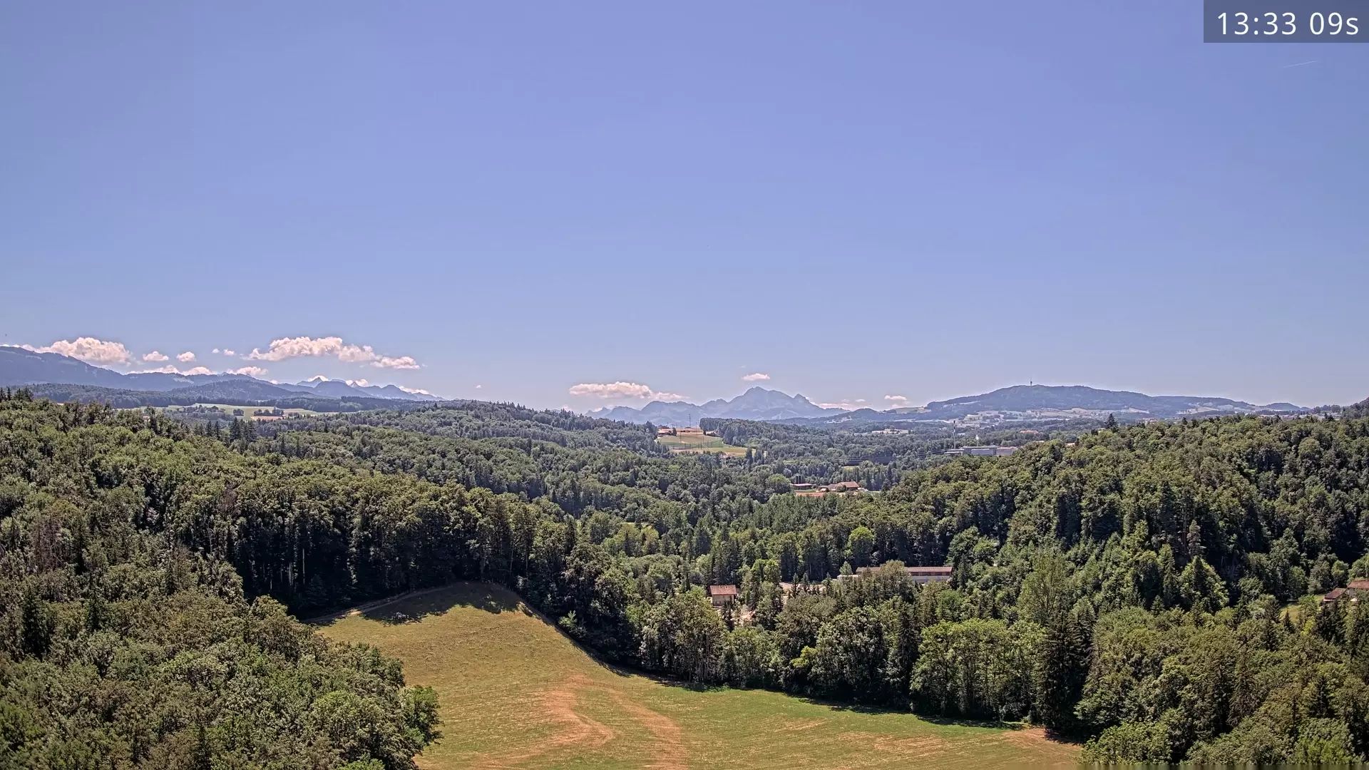 Glanewiler: Sarine Valley and Swiss Pre-Alps