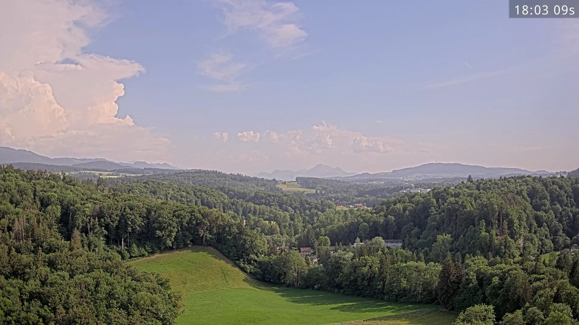 Glanewiler: Sarine Valley and Swiss Pre-Alps