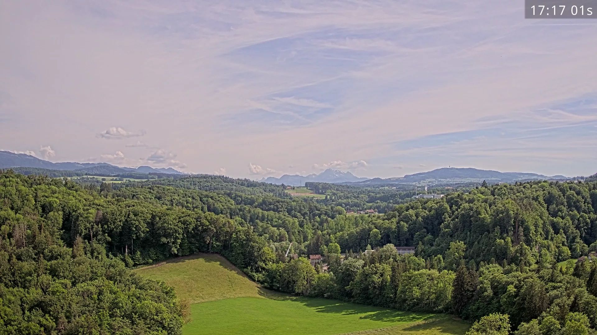 Glanewiler: Sarine Valley and Swiss Pre-Alps