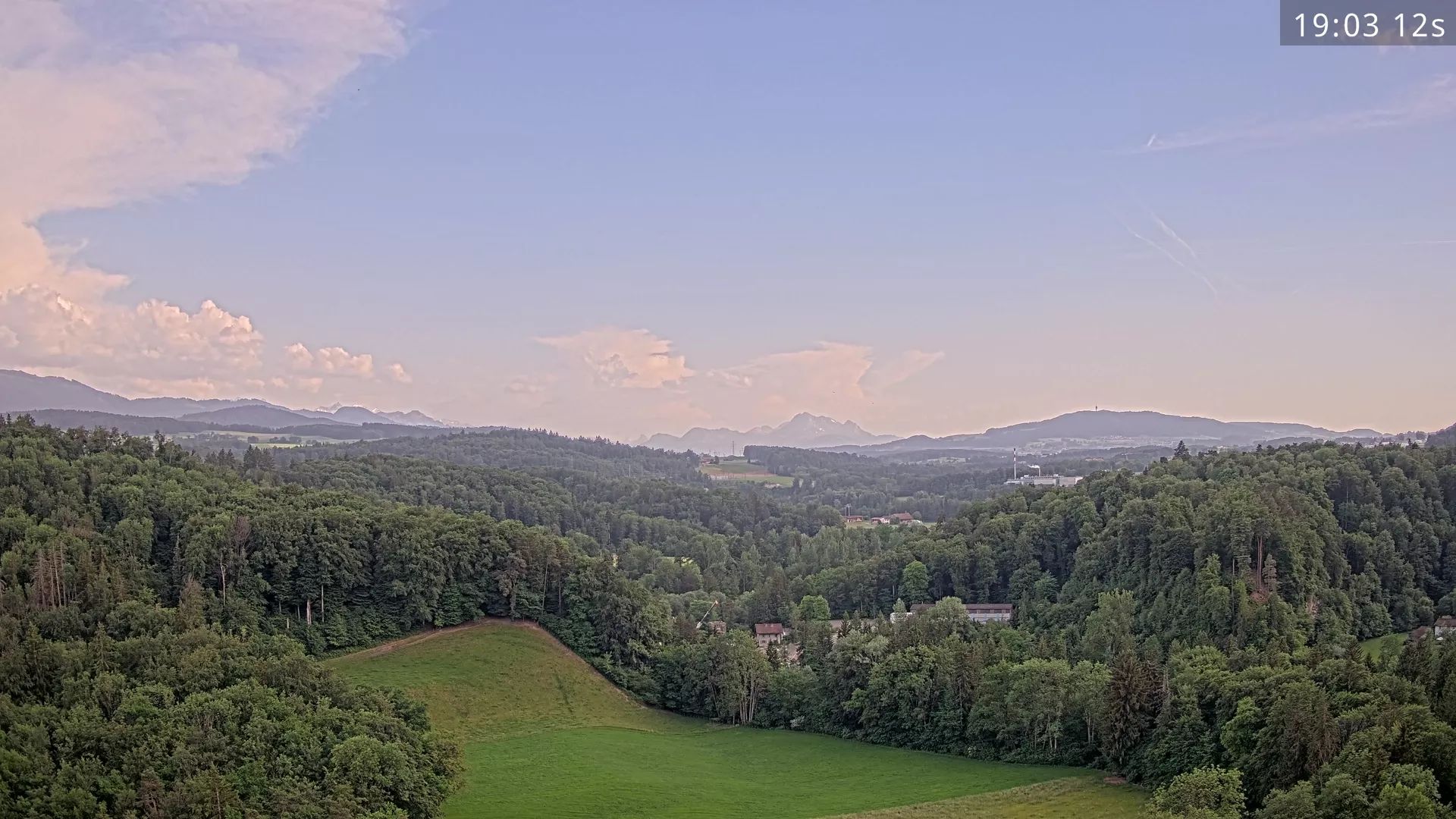 Glanewiler: Sarine Valley and Swiss Pre-Alps