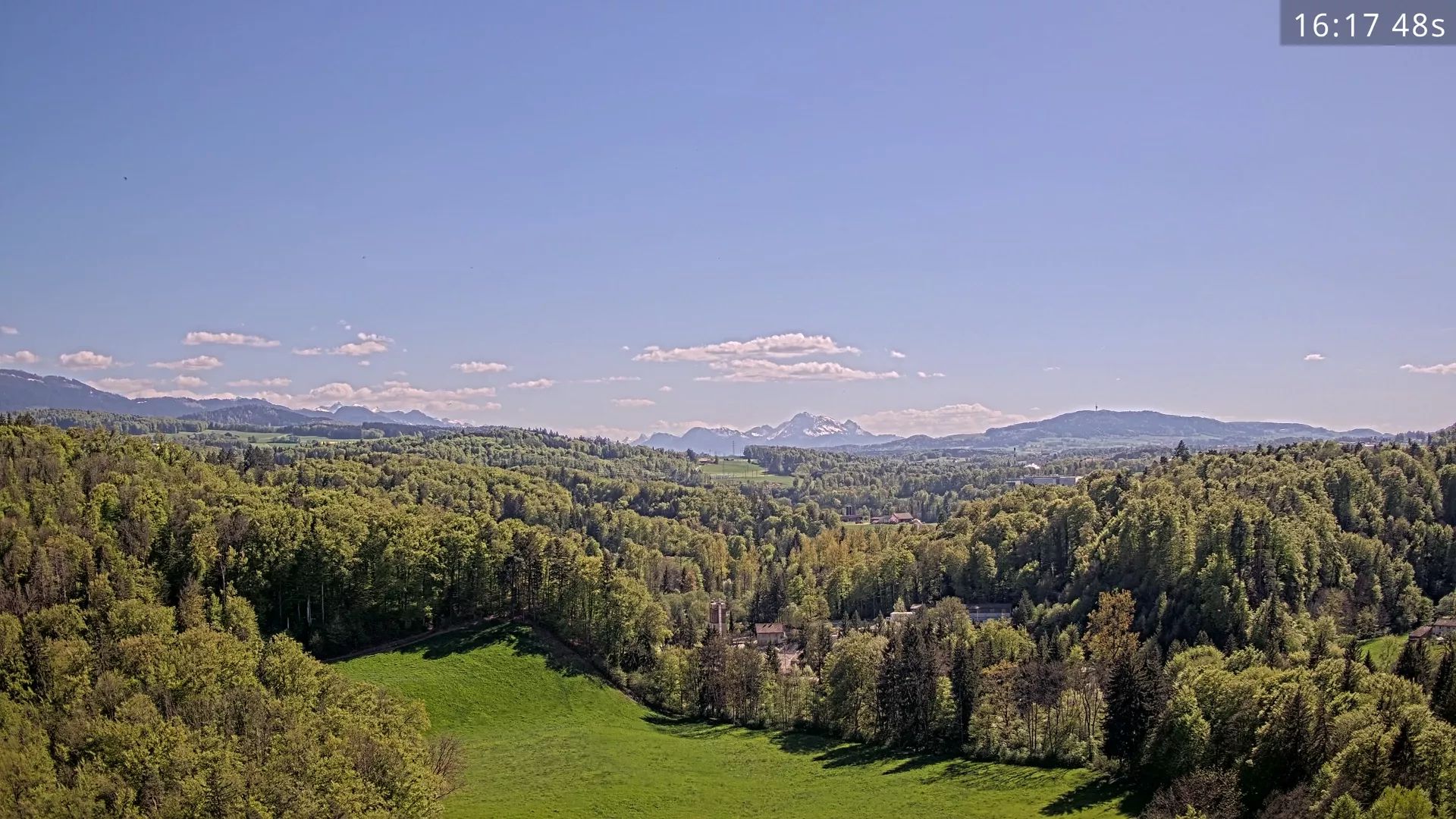 Glanewiler: Sarine Valley and Swiss Pre-Alps