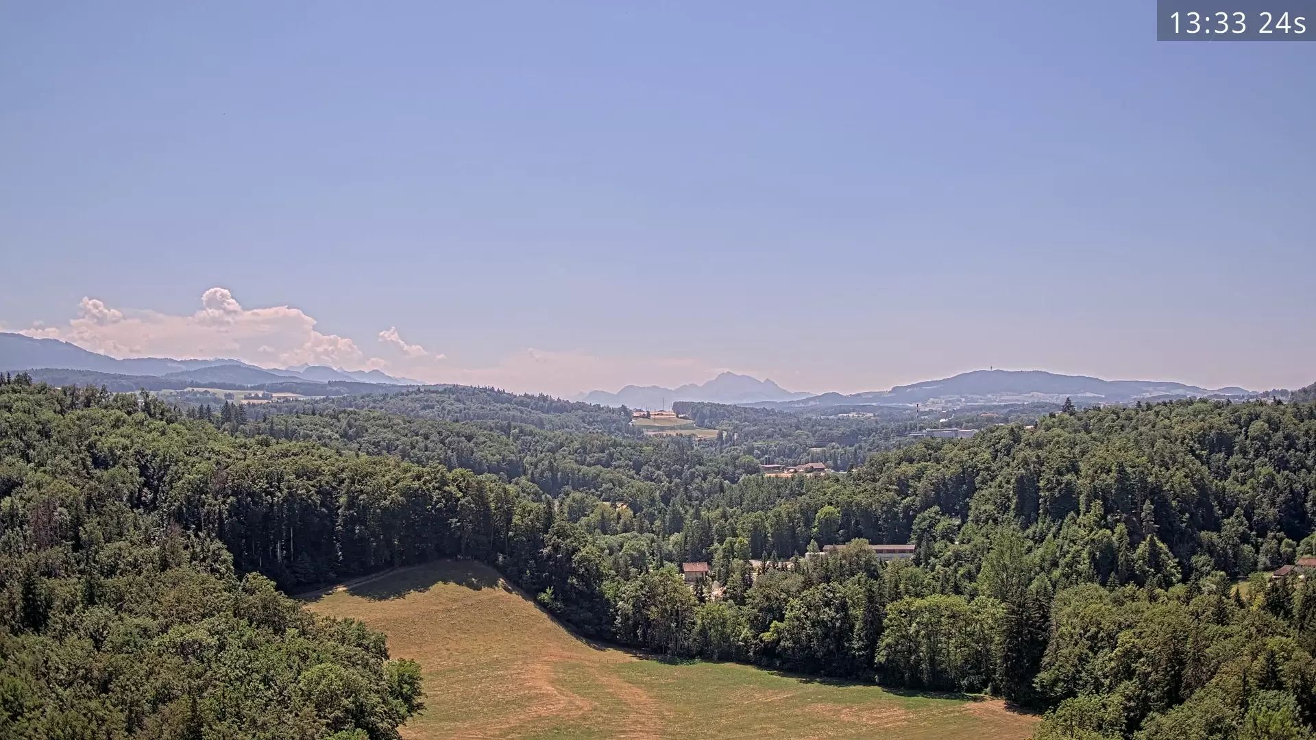 Glanewiler: Sarine Valley and Swiss Pre-Alps