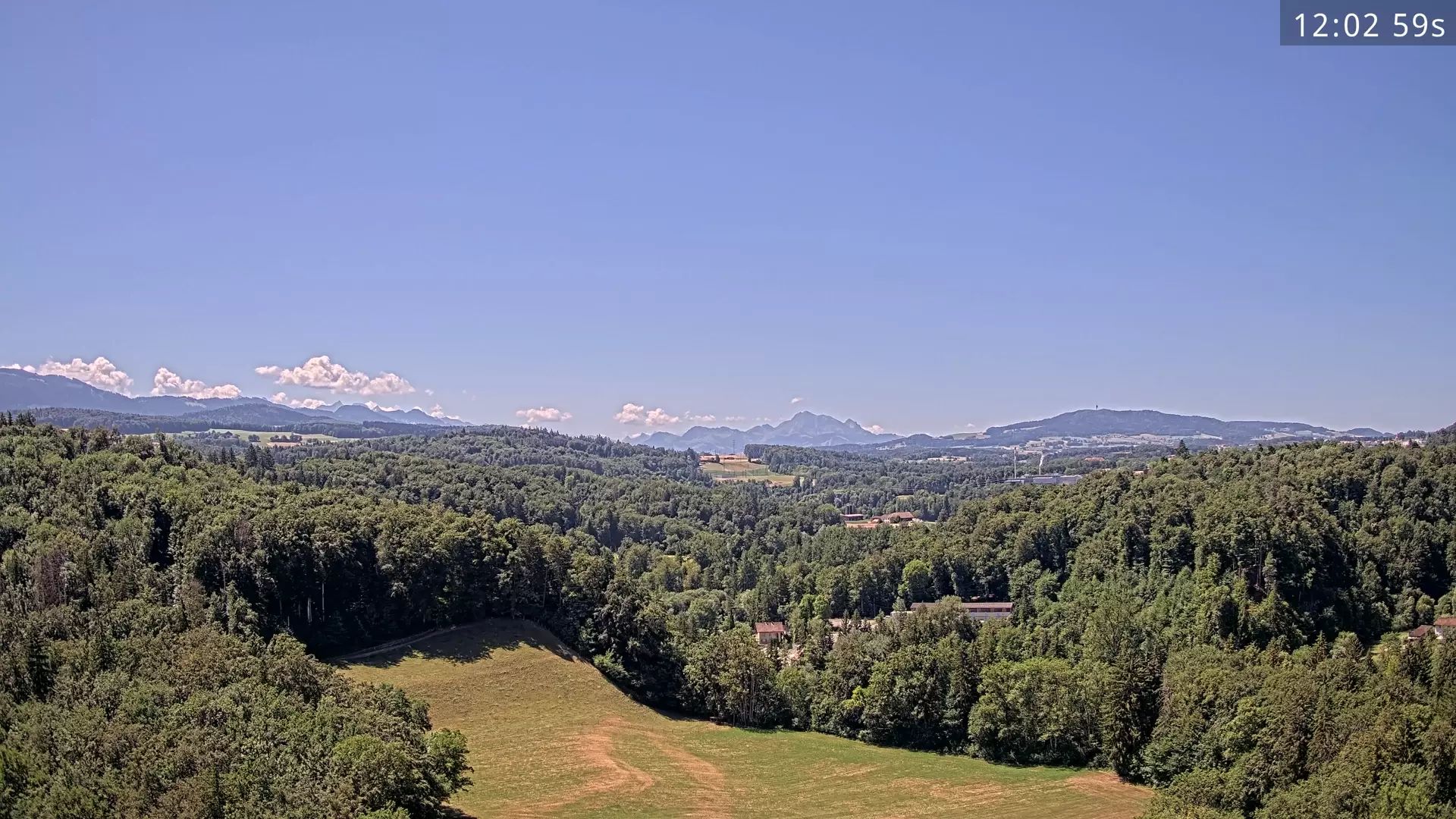 Glanewiler: Sarine Valley and Swiss Pre-Alps