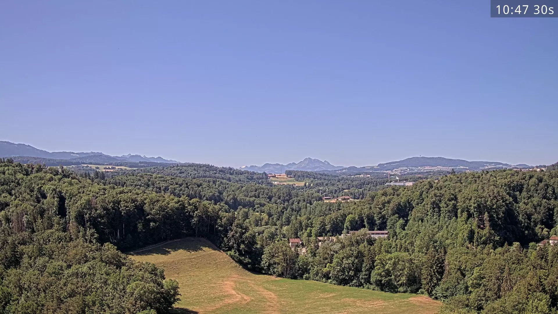 Glanewiler: Sarine Valley and Swiss Pre-Alps