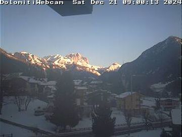 Traffic Cam Vigo di Fassa: Sassolungo
