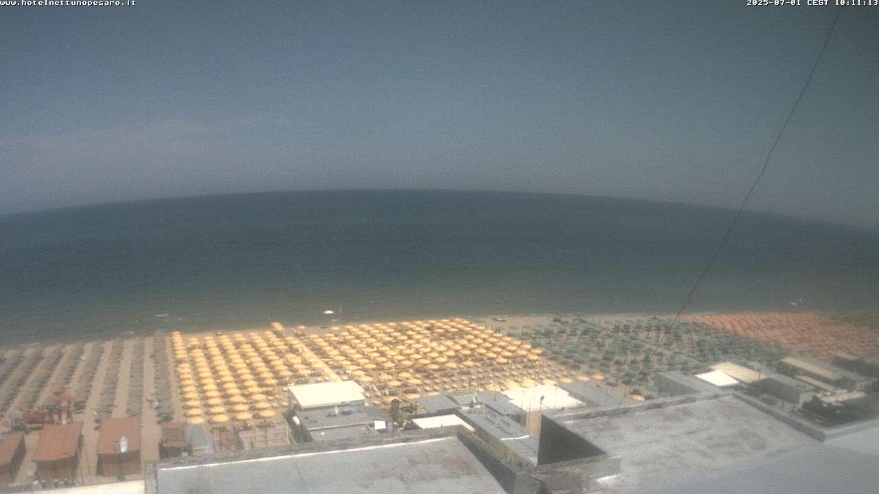 Pesaro: Hotel Nettuno - Spiaggia di Ponente