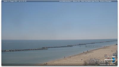 immagine della webcam nei dintorni di Viserbella: webcam San Mauro a Mare