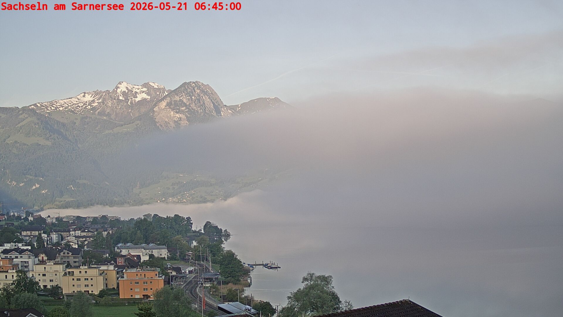 Sachseln › Südwesten: Banc au bord du Lac de Sarnen - Höch Gumme