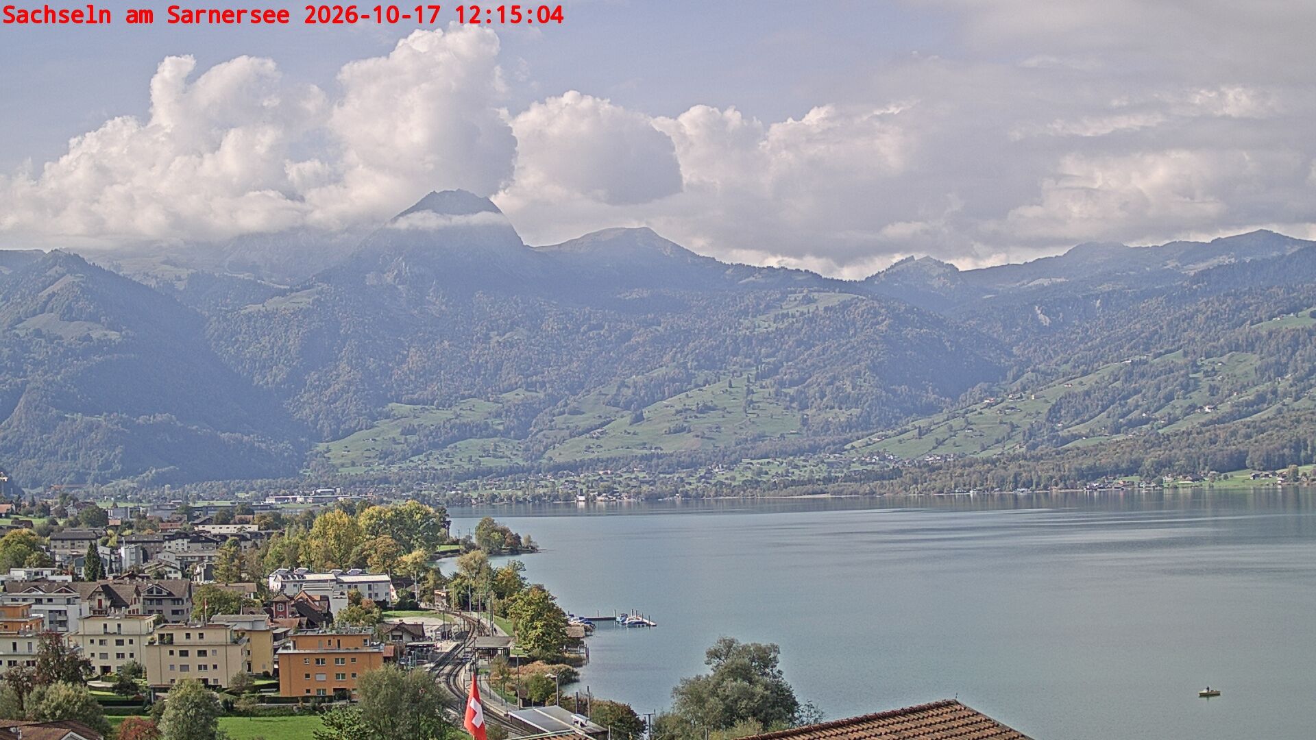 Sachseln › Südwesten: Banc au bord du Lac de Sarnen - Höch Gumme