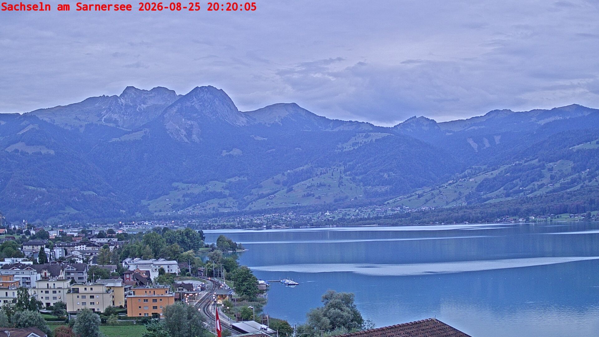 Sachseln › Südwesten: Banc au bord du Lac de Sarnen - Höch Gumme