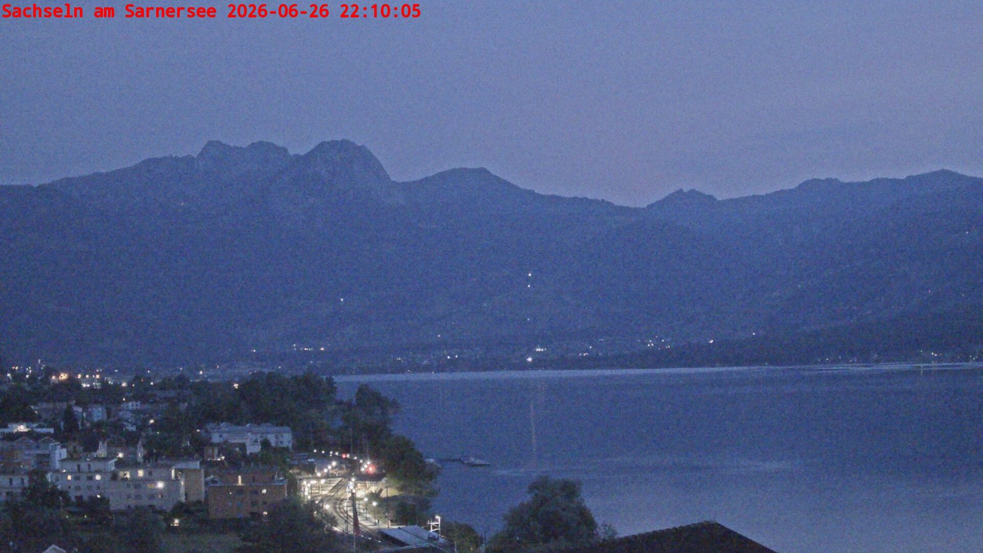 Sachseln › Südwesten: Banc au bord du Lac de Sarnen - Höch Gumme
