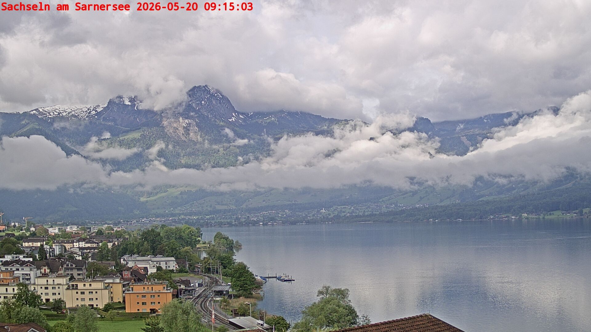 Sachseln › Südwesten: Banc au bord du Lac de Sarnen - Höch Gumme