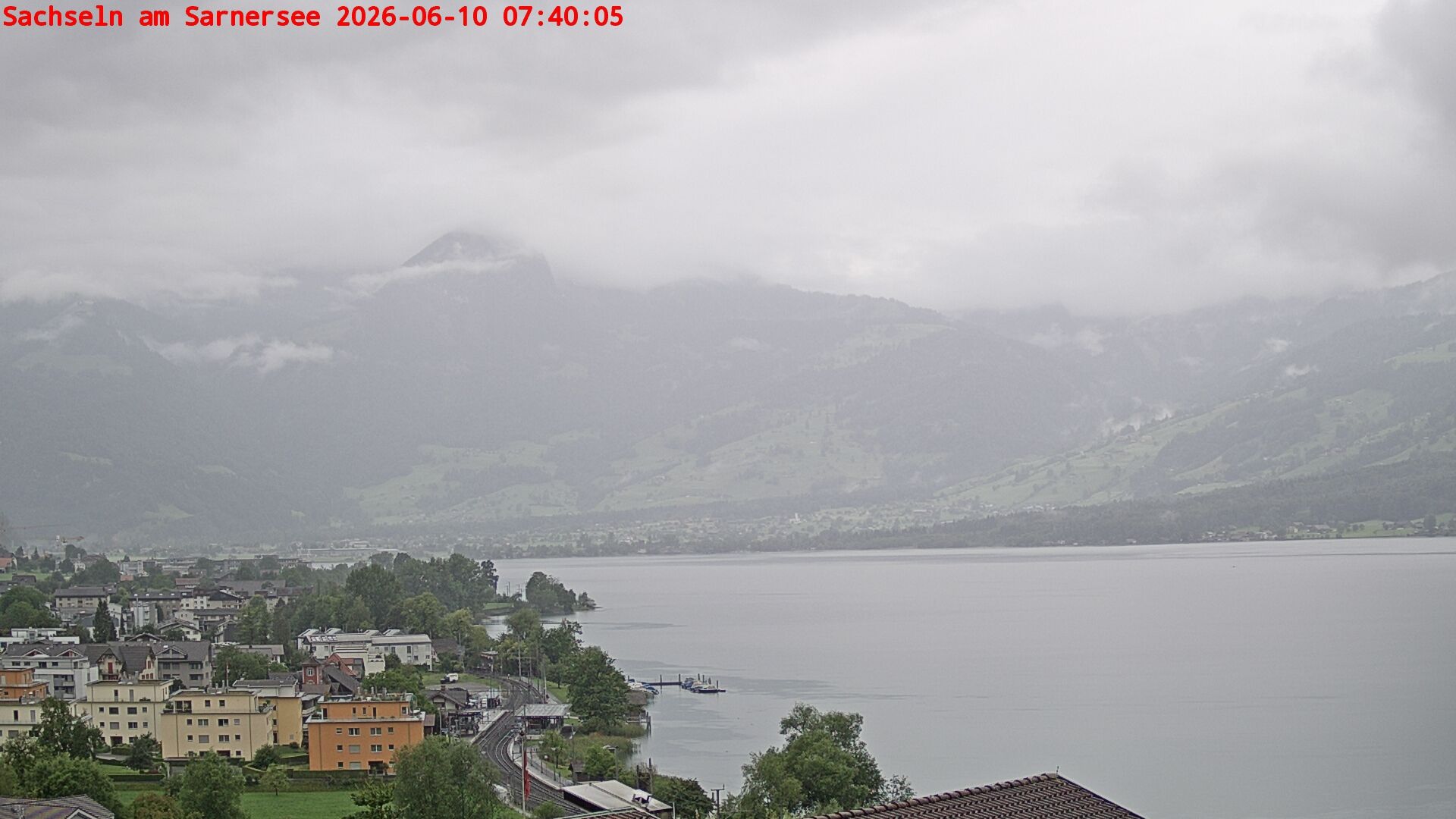 Sachseln › Südwesten: Banc au bord du Lac de Sarnen - Höch Gumme