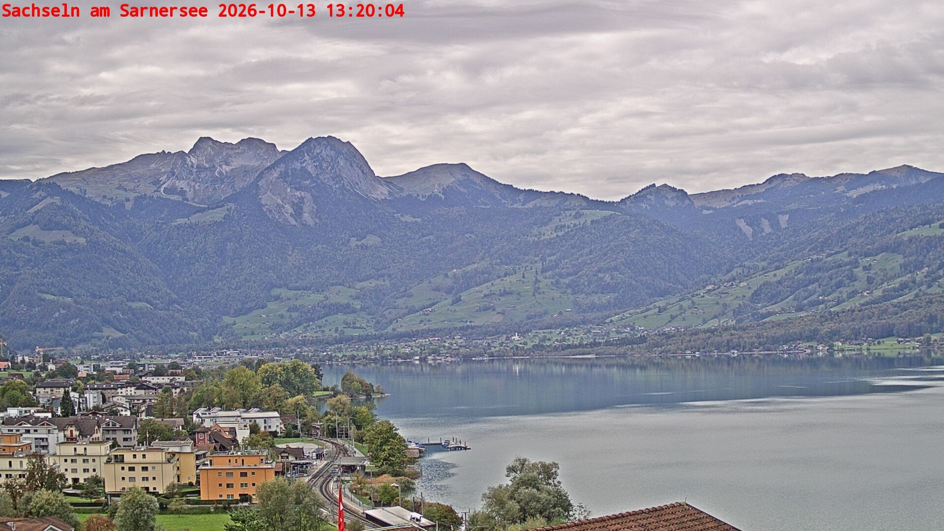 Sachseln › Südwesten: Banc au bord du Lac de Sarnen - Höch Gumme