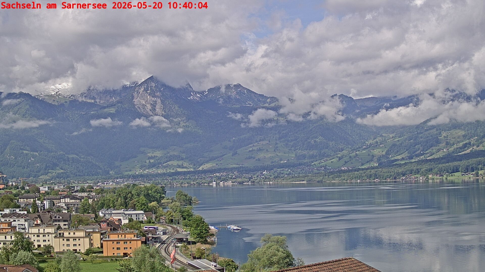 Sachseln › Südwesten: Banc au bord du Lac de Sarnen - Höch Gumme
