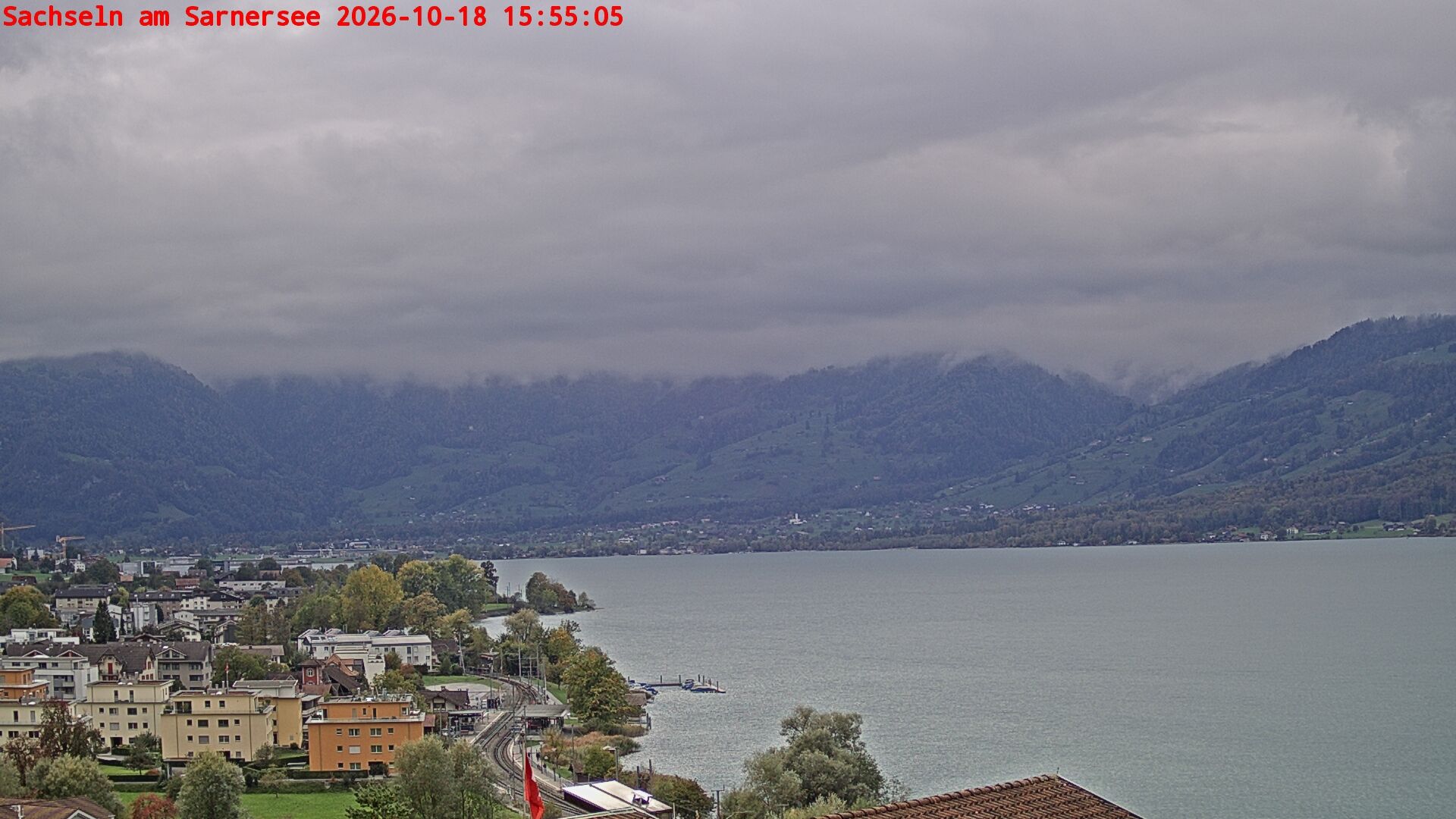 Sachseln › Südwesten: Banc au bord du Lac de Sarnen - Höch Gumme