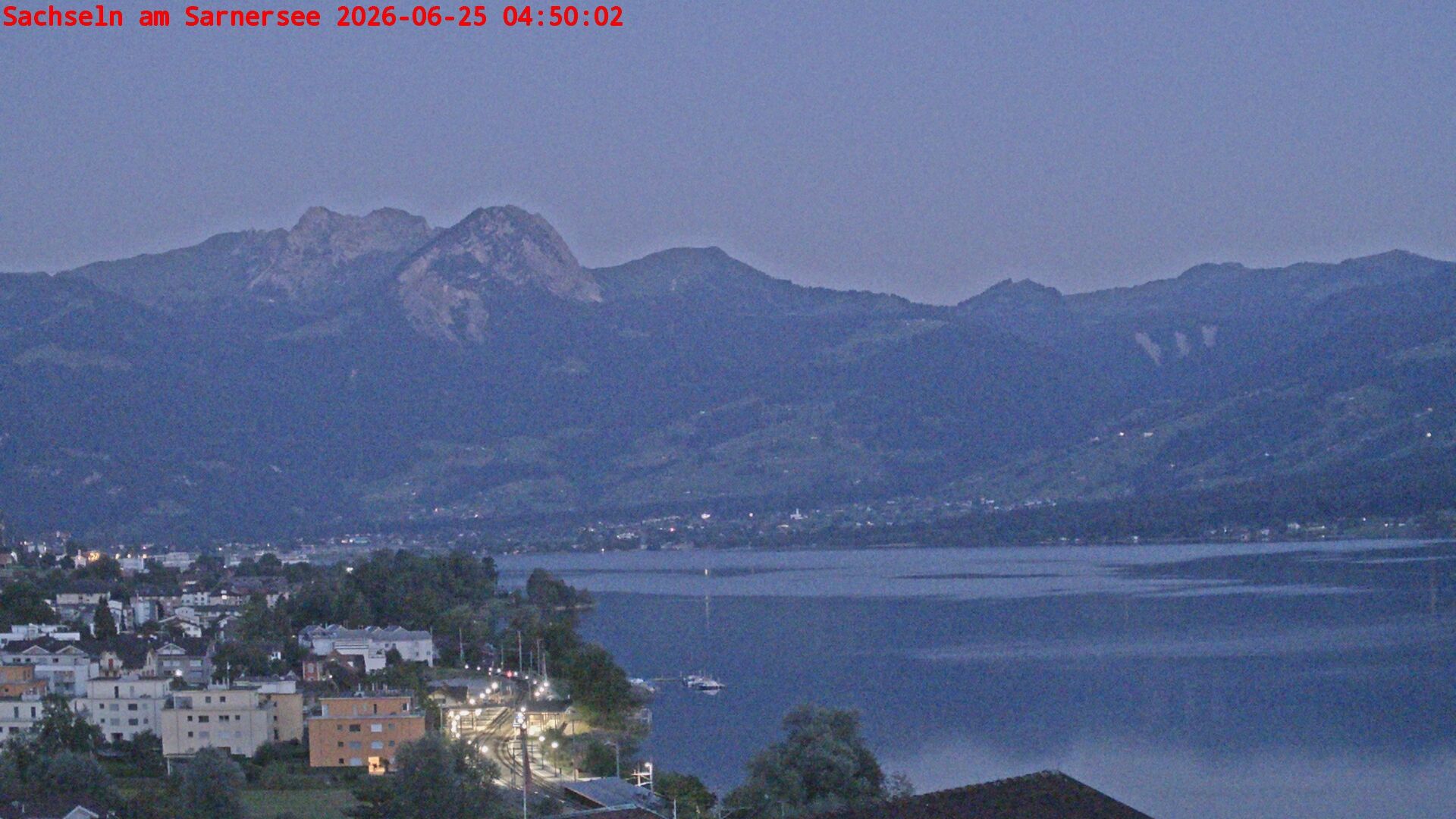 Sachseln › Südwesten: Banc au bord du Lac de Sarnen - Höch Gumme