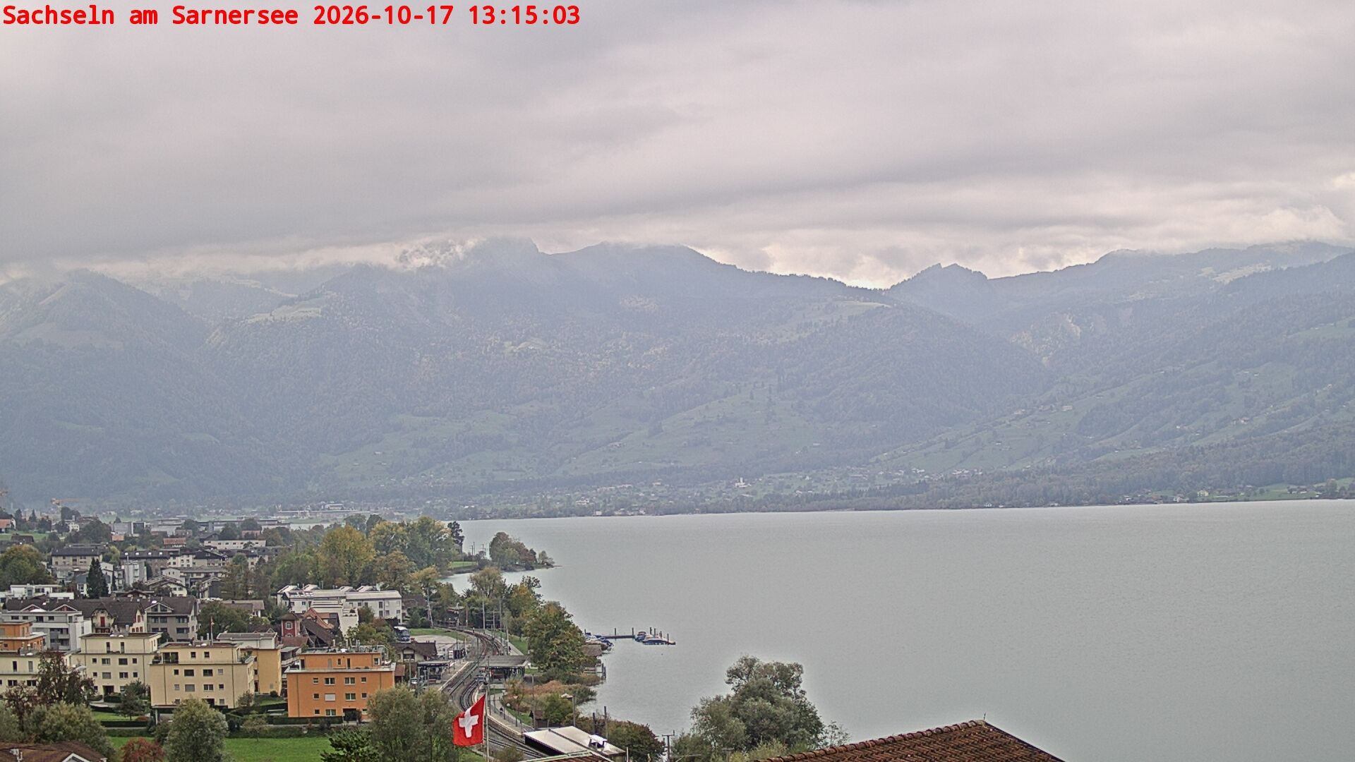 Sachseln › Südwesten: Banc au bord du Lac de Sarnen - Höch Gumme