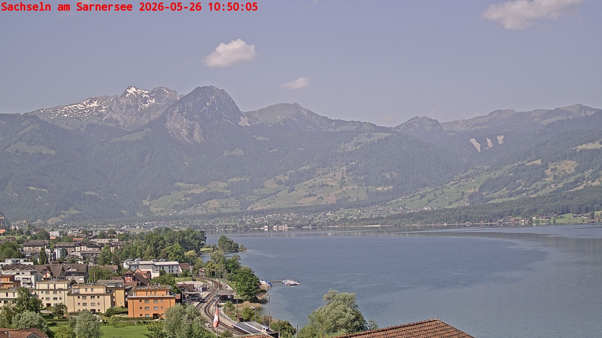 Sachseln › Südwesten: Banc au bord du Lac de Sarnen - Höch Gumme