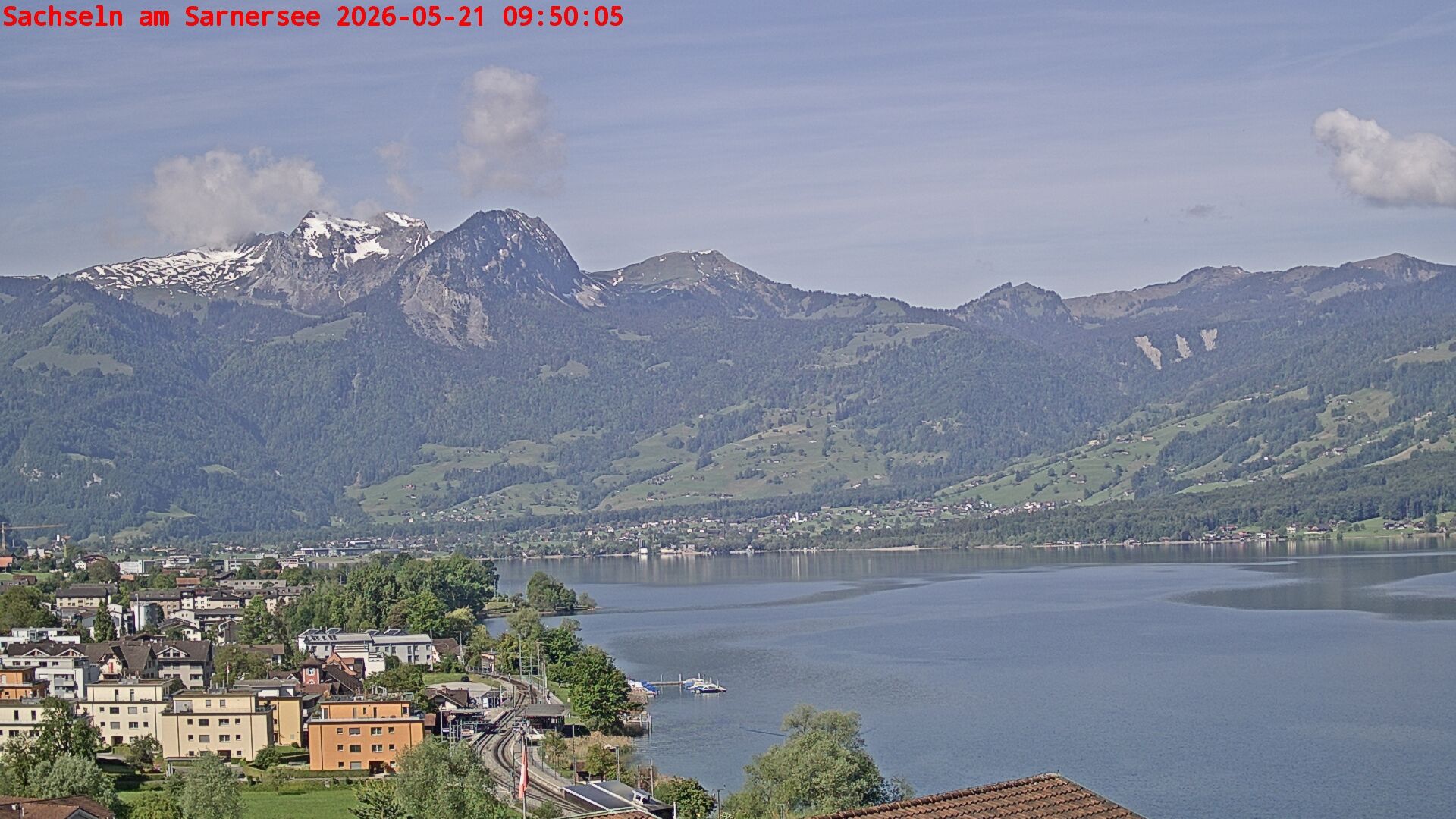 Sachseln › Südwesten: Banc au bord du Lac de Sarnen - Höch Gumme