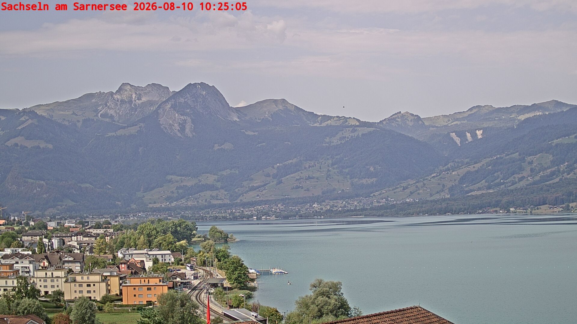 Sachseln › Südwesten: Banc au bord du Lac de Sarnen - Höch Gumme