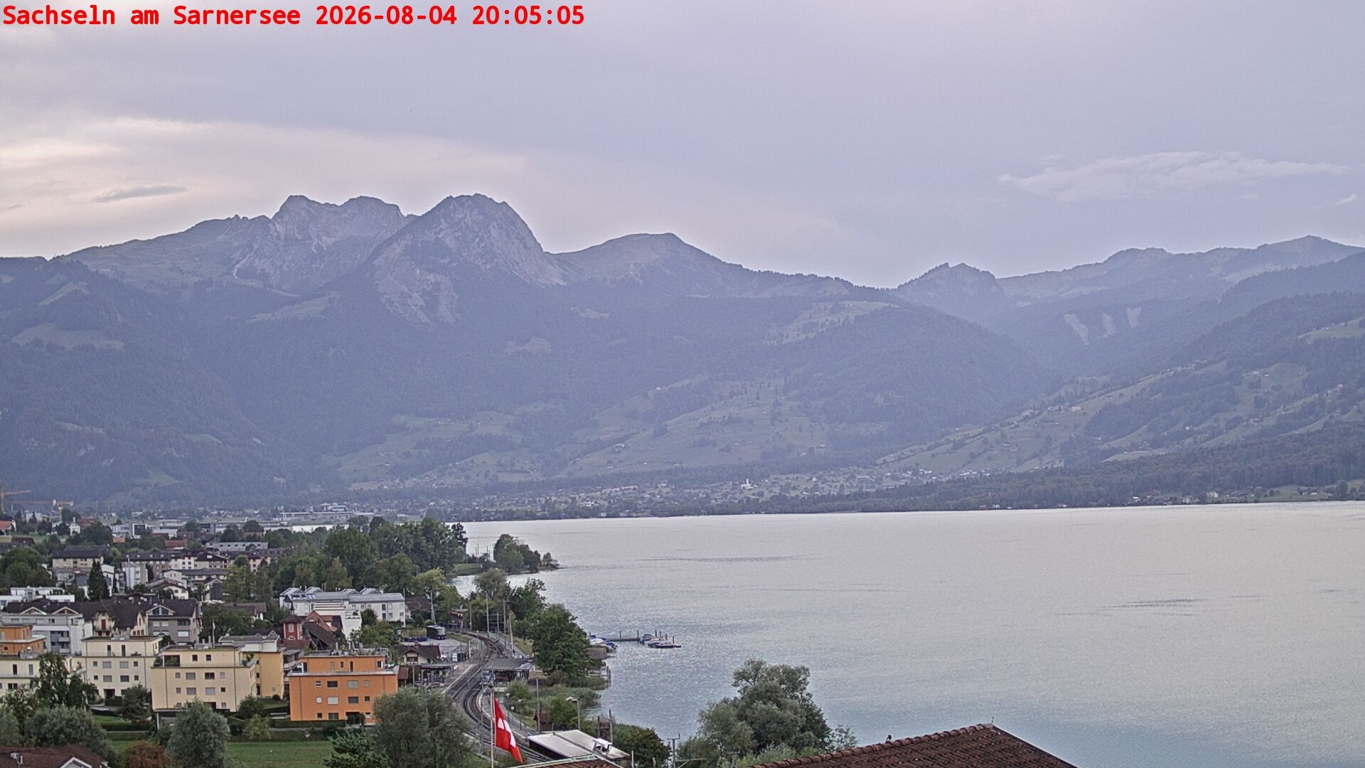 Sachseln › Südwesten: Banc au bord du Lac de Sarnen - Höch Gumme