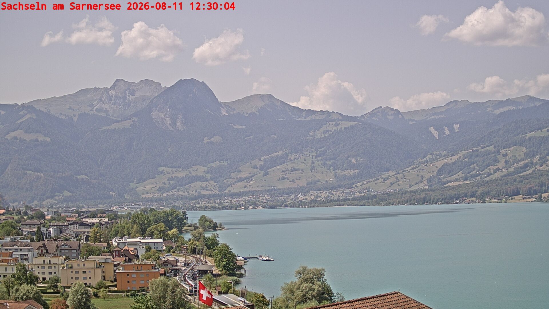Sachseln › Südwesten: Banc au bord du Lac de Sarnen - Höch Gumme