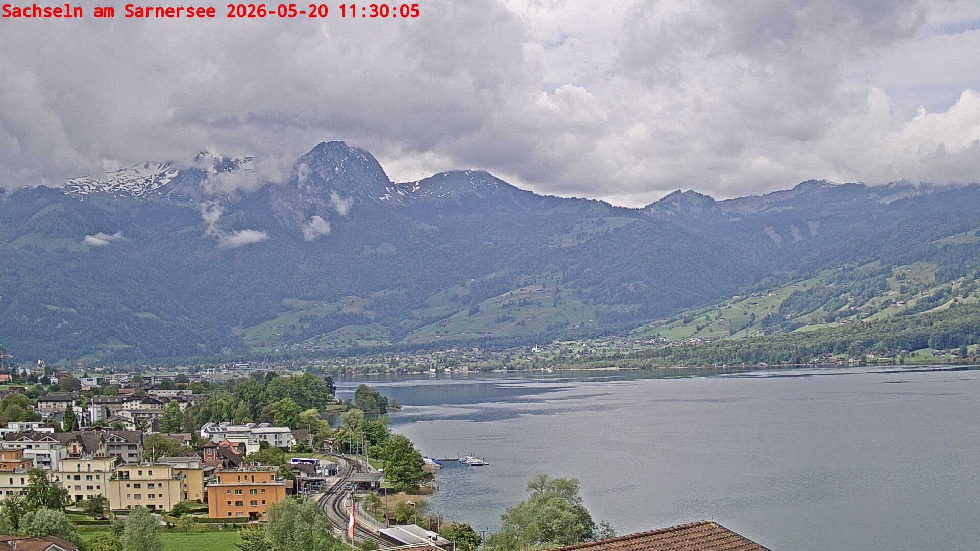 Sachseln › Südwesten: Banc au bord du Lac de Sarnen - Höch Gumme