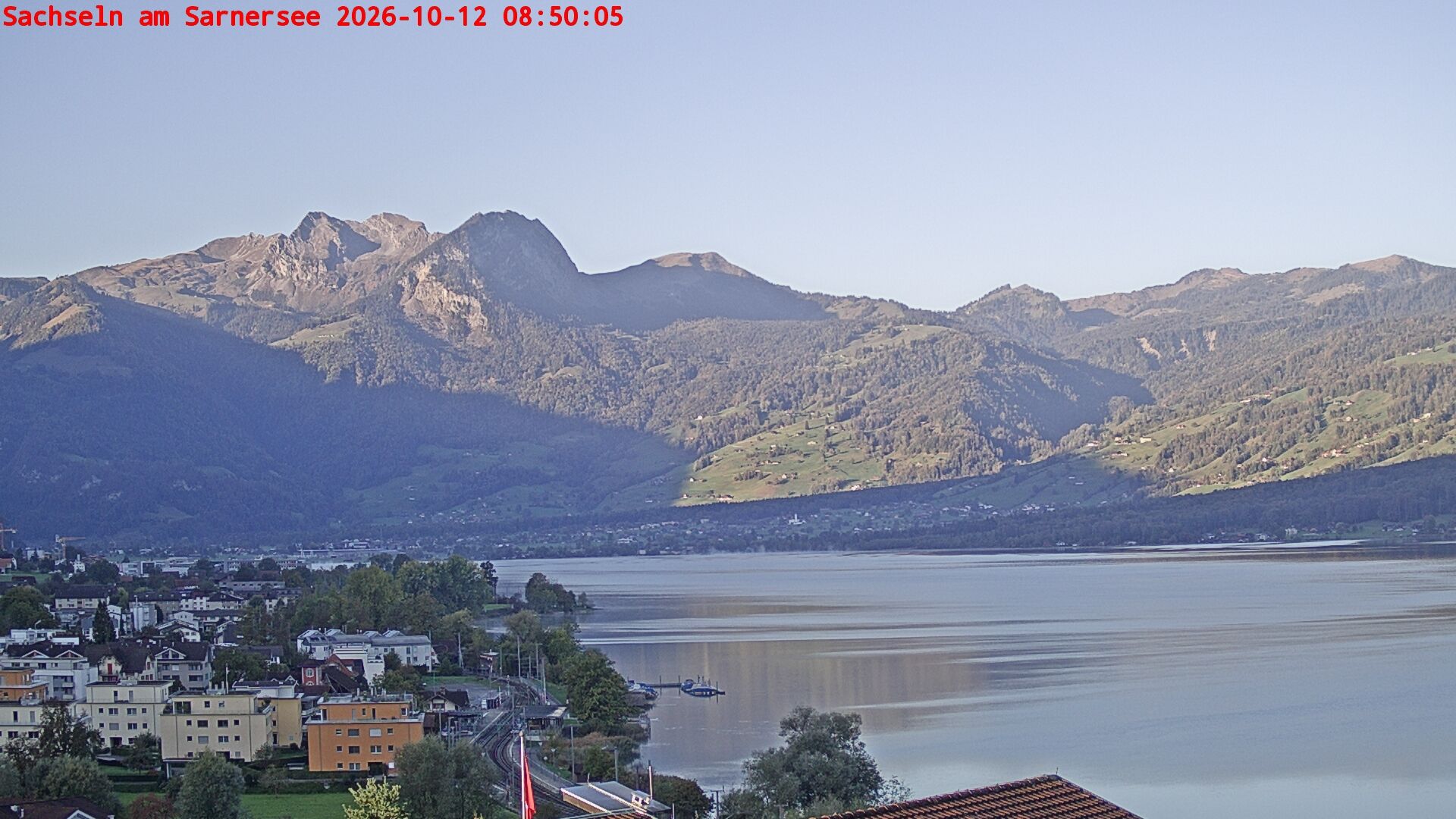 Sachseln › Südwesten: Banc au bord du Lac de Sarnen - Höch Gumme