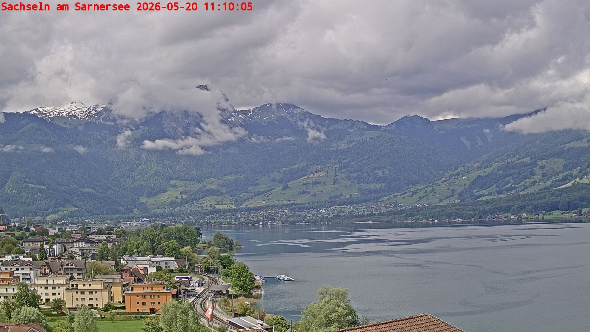 Sachseln › Südwesten: Banc au bord du Lac de Sarnen - Höch Gumme