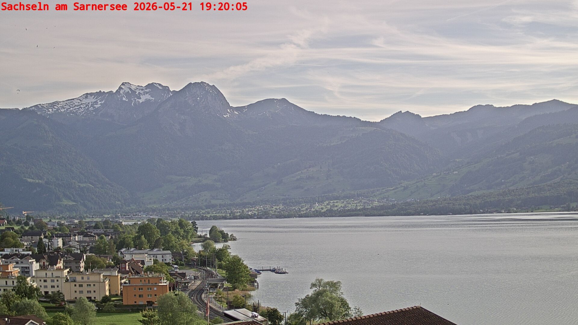 Sachseln › Südwesten: Banc au bord du Lac de Sarnen - Höch Gumme
