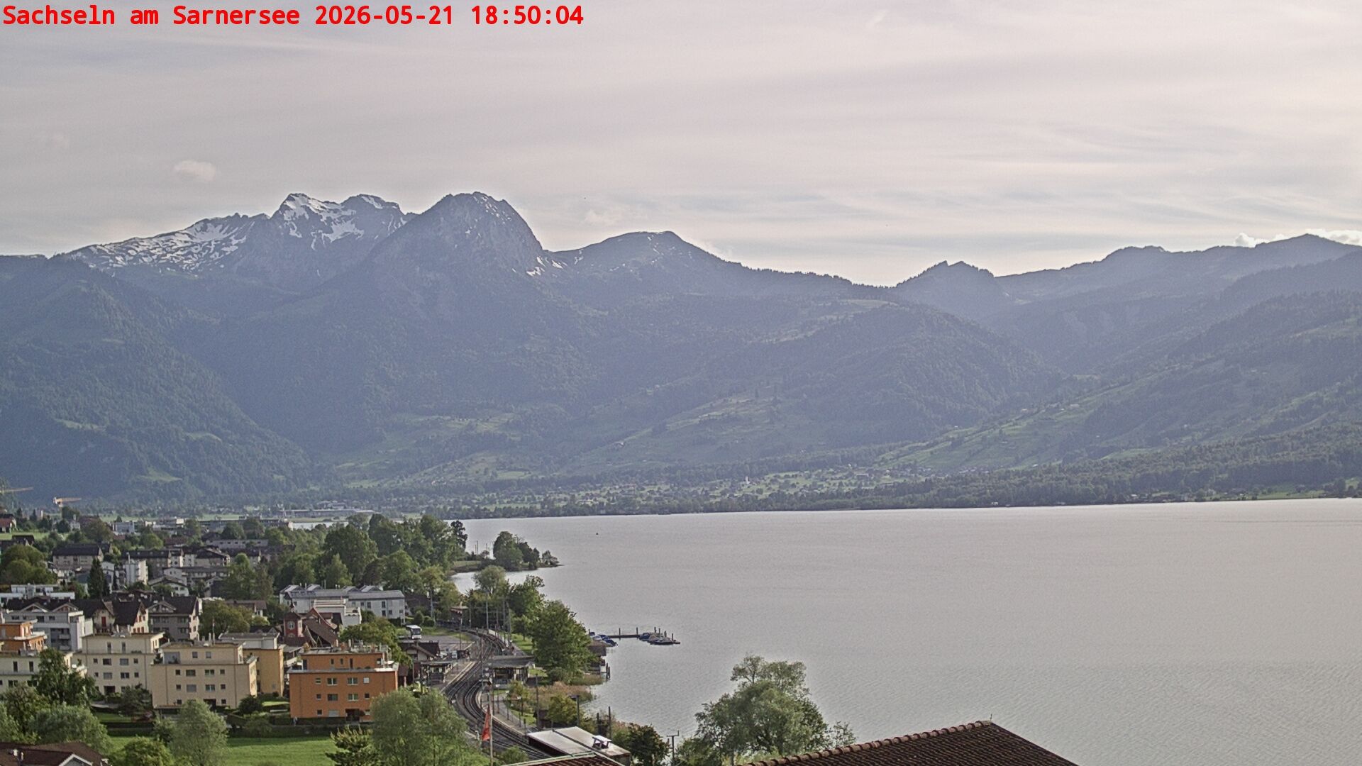 Sachseln › Südwesten: Banc au bord du Lac de Sarnen - Höch Gumme