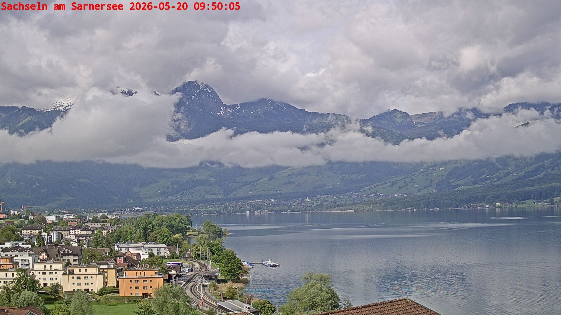 Sachseln › Südwesten: Banc au bord du Lac de Sarnen - Höch Gumme