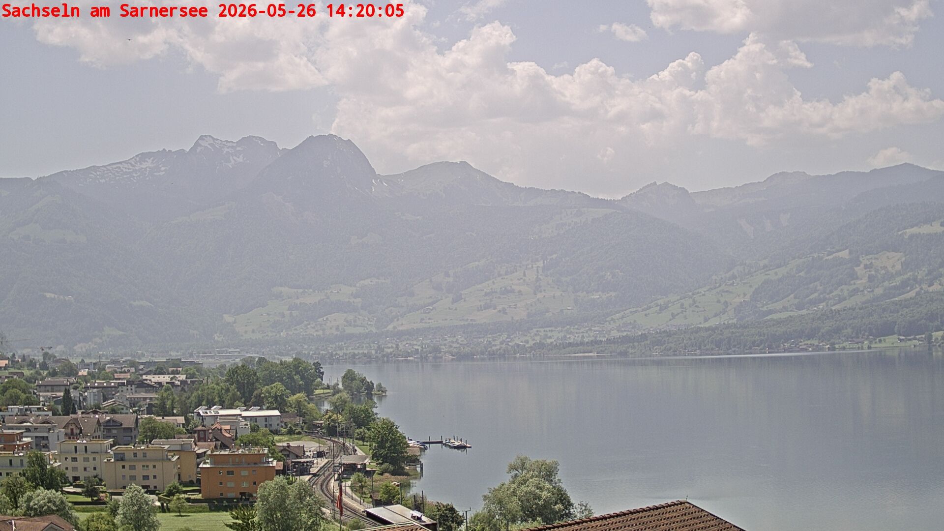Sachseln › Südwesten: Banc au bord du Lac de Sarnen - Höch Gumme